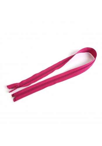 80cm Fuşya Mont Fermuarı