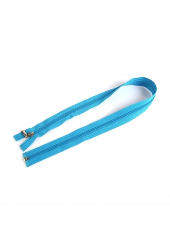 80cm Turkuaz Mont Fermuarı