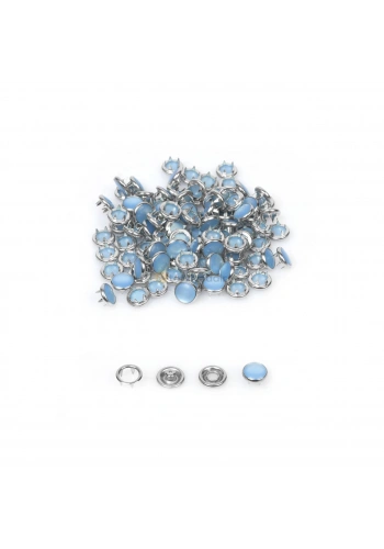 9.5mm Mavi Sedefli Çıtçıt 100 Adet