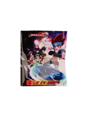 Abka Hazır Kaplık Defter Kabı Beyblade A4