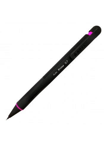 Adel Auto Prime Mekanik Versatil Kurşun Kalem 0.7mm Klasik Renkler Siyah Pembe