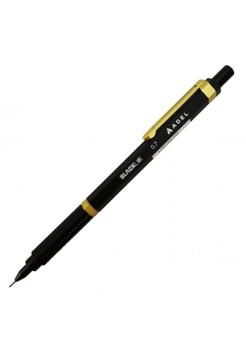 Adel Blackline Mekanik Versatil Kalem 0.7mm Klasik Renkler Altın
