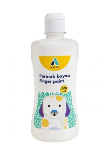 ADEL PARMAK BOYASI BEYAZ 500ml (2340000001)
