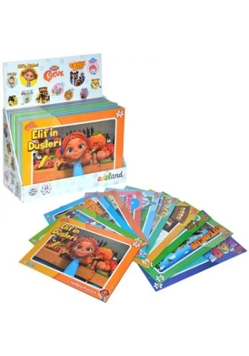 ADEL TRT ÇOCUK FRAME PUZZLE 48 PARÇA 000518