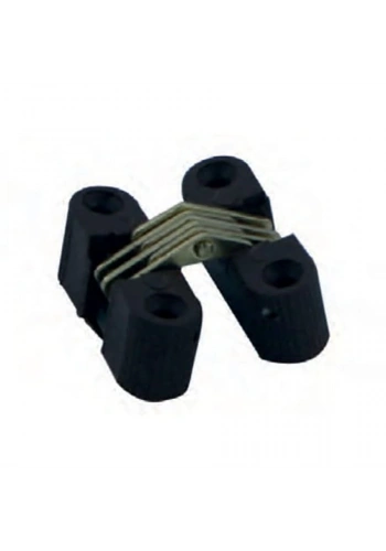 Akordion Kırma Masa Menteşesi Oval Kahve 10 Mm