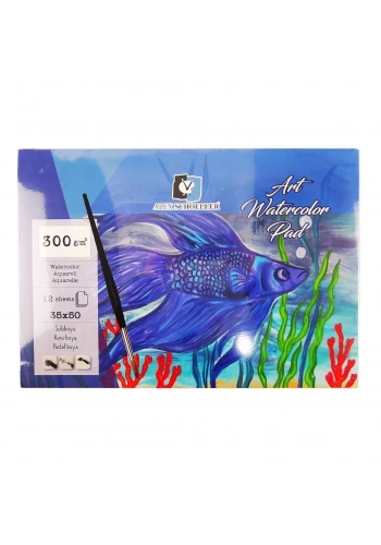 Alex Schoeller Art Sulu Boya Defteri 300gr 35x50cm 12yp