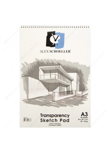 Alex Schoeller Aydınger Defter Eskiz Spiralli 30 YP A3 50/55 GR ALX-863