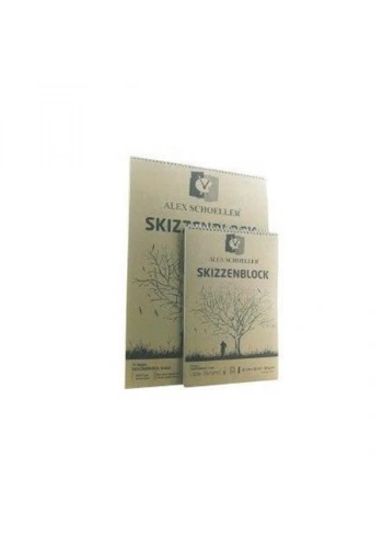 Alex Schoeller Bloknot Spiralli Kraft 25x35 30 LU ALX-1168