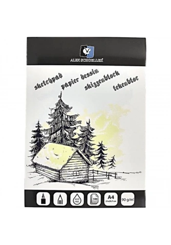 Alex Schoeller Eskiz Blok 90gr A4 100 Yaprak ALX 0275