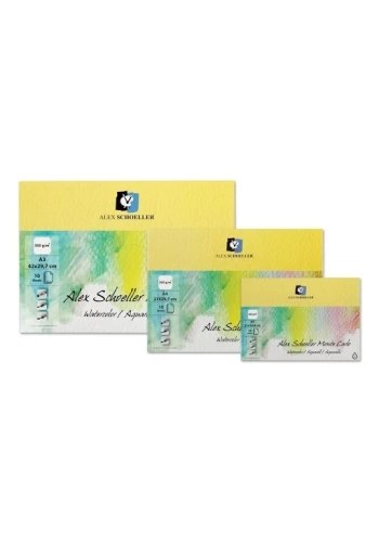 Alex Schoeller Monte Carlo Suluboya Resim Defteri 300gr A3 10 Yaprak ALX 0210