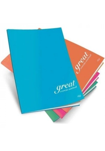 Alfa Pp Kapak A4 120 Yp Düz Defter (C048690372001297)