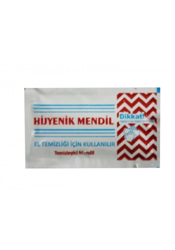 Alkollü Temizleme Mendili 6x10 cm ( 2000 Adet )