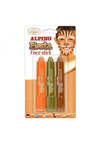 Alpino Fiesta Yüz Boyası 3 Özel Renk - Safari