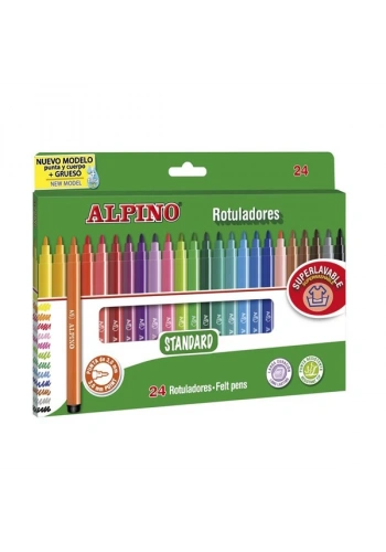 Alpino Keçeli Boya Kalemi 24 Renk AR001003