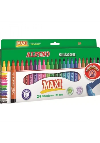 Alpino Keçeli Boya Kalemi Maxi 24 LÜ AR000007