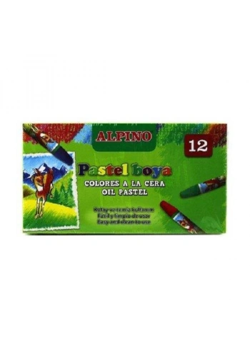 Alpino Pastel Boya Karton Kutu Köşeli 12 Renk DC008299