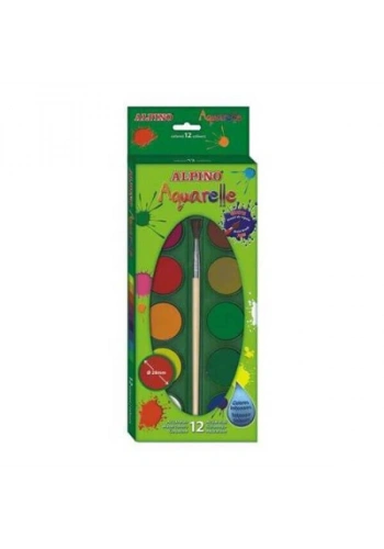 Alpino Sulu Boya 12 Renk (AQ-01)