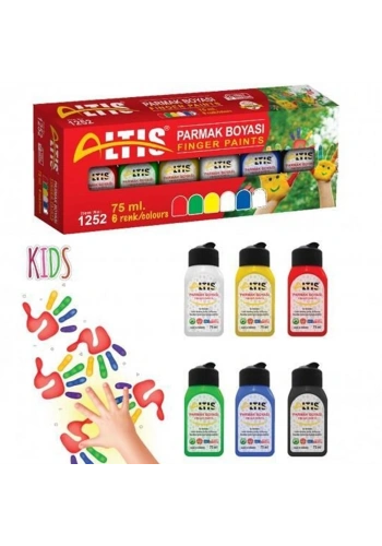 Altis Parmak Boyası 6 Renk 75 MM