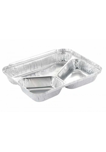 Alüminyum 3 Gözlü Kase ( 100 Adet )