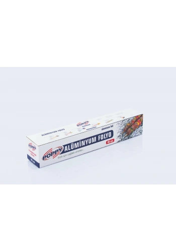 Alüminyum Folyo 45 Cm x 100 Mt ( 12 Adet )