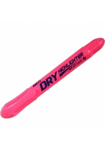 Amos Dry Highlighter Jel Fosforlu Kalem PEMBE