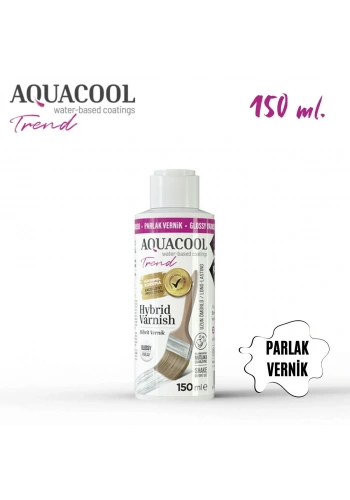 Aquacool Hibrit Vernik 150ml Parlak