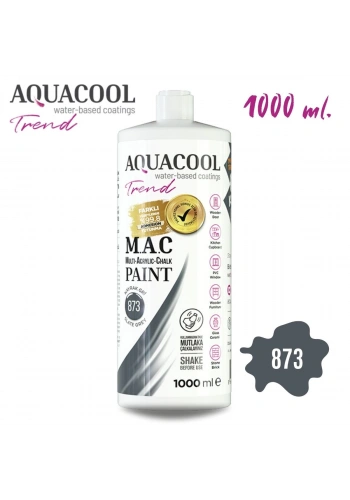 Aquacool Multi Akrilik Boya 1000ml 873 Kayrak Gri