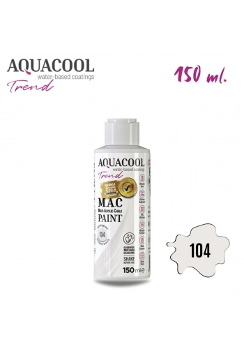 Aquacool Multi Akrilik Boya 150ml 104 Antik Beyaz