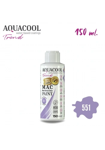 Aquacool Multi Akrilik Boya 150ml 551 Salkım Çiçeği