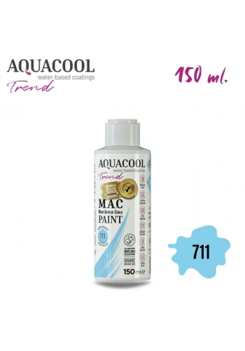 Aquacool Multi Akrilik Boya 150ml 711 Bebe Mavisi