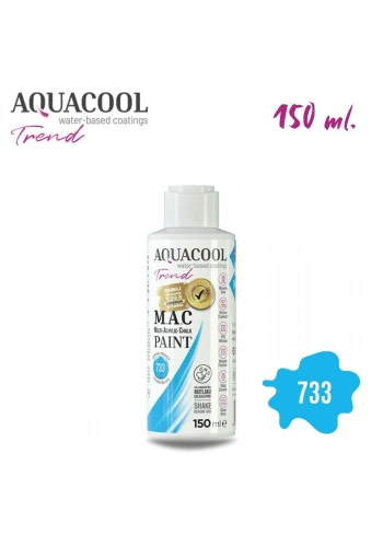 Aquacool Multi Akrilik Boya 150ml 733 Irmak Mavisi