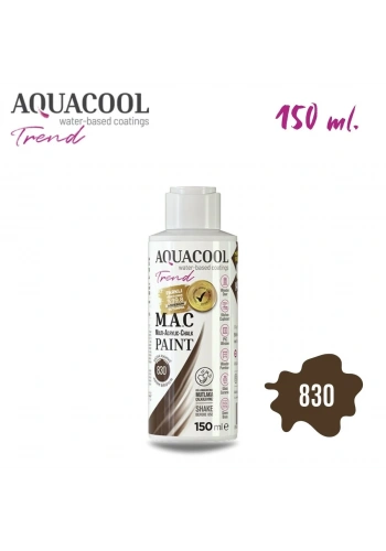 Aquacool Multi Akrilik Boya 150ml 830 Sıcak Kahve
