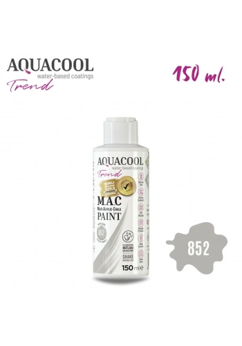 Aquacool Multi Akrilik Boya 150ml 852 Açık Gri