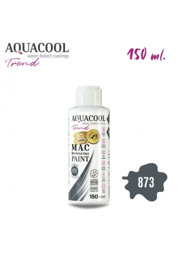 Aquacool Multi Akrilik Boya 150ml 873 Kayrak Gri