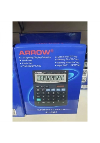 ARROW HESAP MAKİNASI  14 HANE AH-3907