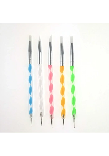 Art&Art Akrilik Saplı Kauçuk Kabartma Kalem Seti 5li