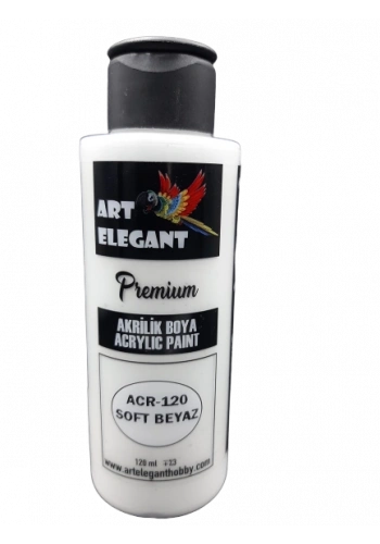 Art Elegant Akrilik Boya 120ml Acr-120 Soft Beyaz