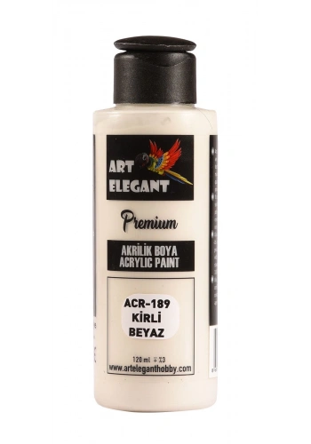 Art Elegant Akrilik Boya 120ml Acr-189 Kirli Beyaz