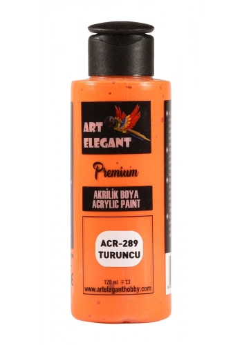 Art Elegant Akrilik Boya 120ml Acr-289 Turuncu