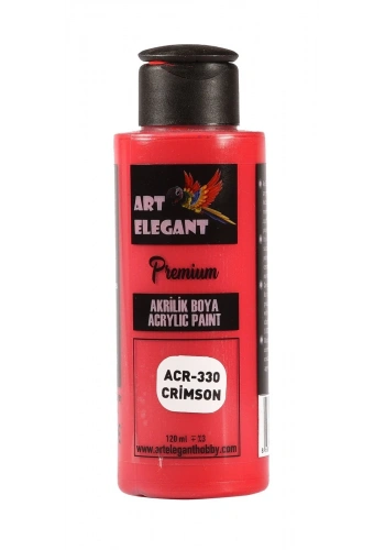 Art Elegant Akrilik Boya 120ml Acr-330 Crimson