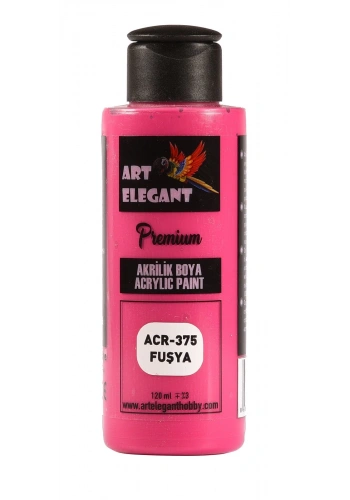 Art Elegant Akrilik Boya 120ml Acr-375 Fuşya