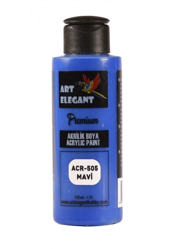 Art Elegant Akrilik Boya 120ml Acr-505 Mavi