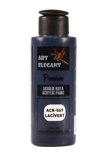 Art Elegant Akrilik Boya 120ml Acr-569 Lacivert