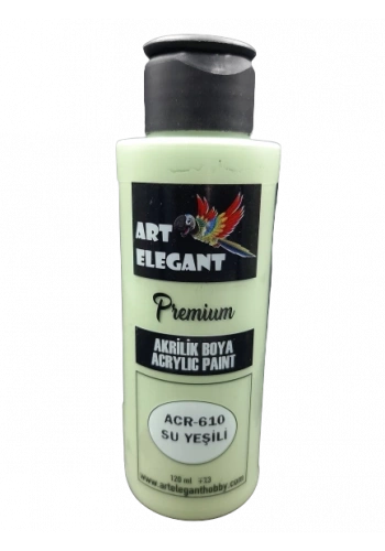 Art Elegant Akrilik Boya 120ml Acr-610 Su Yeşili