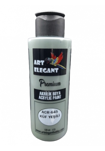 Art Elegant Akrilik Boya 120ml Acr-645 Küf Yeşili