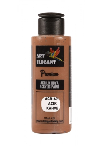Art Elegant Akrilik Boya 120ml Acr-671 Açık Kahve