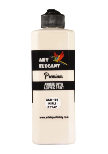 Art Elegant Akrilik Boya 400ml Acr-189 Kirli Beyaz