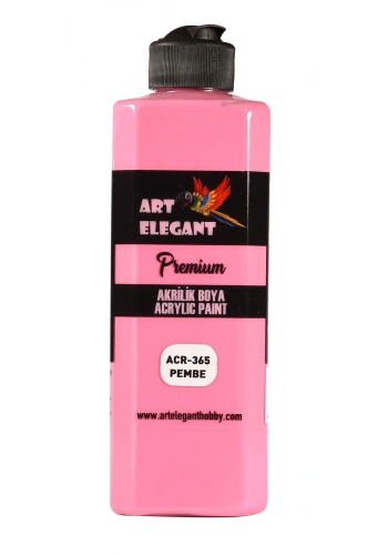 Art Elegant Akrilik Boya 400ml Acr-365 Pembe