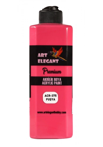 Art Elegant Akrilik Boya 400ml Acr-375 Fuşya
