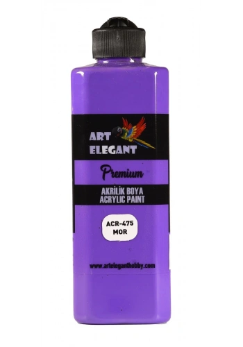 Art Elegant Akrilik Boya 400ml Acr-475 Mor